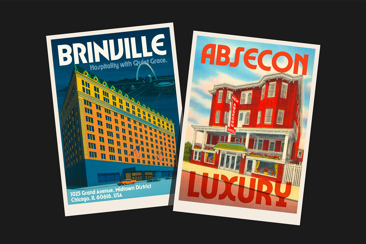 TNSC Queen Ombre - Geometric Sans, a Sans Serif Font by The Native Saint Club (Photo 7 of 13)