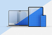 Macbook Pro iPad iPhone 13 Mockups, a Mac Mockup by Illusiongraphic (Thumbnail 21 of 34)