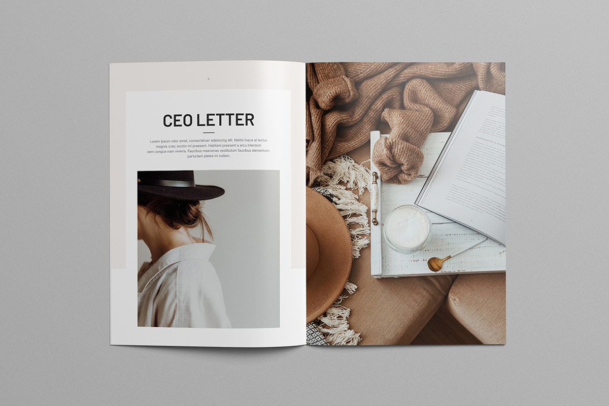 Fashion Lookbook Layout | 20 Pages, a Brochure Template by HiveArts (Photo 3 of 11)