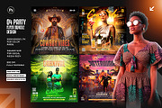 04 Party Flyer Design Bundle, a Graphic by Shajib Shikder (Thumbnail 1 of 5)