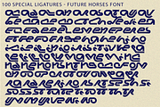 Future Horses - Futuristic Font, a Serif Font by 177Studio (Thumbnail 8 of 8)