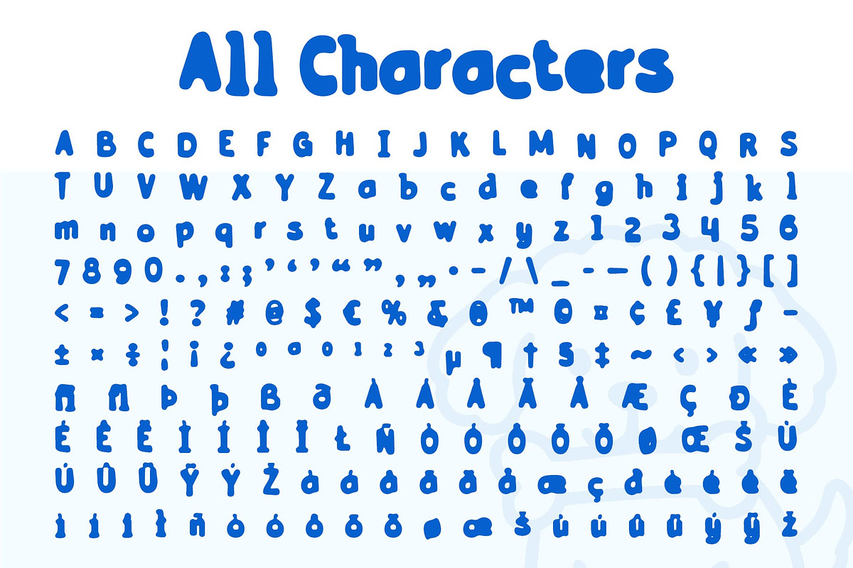 CS Boopie Drawn, a Sans Serif Font by Craft Supply Co. (Photo 8 of 8)