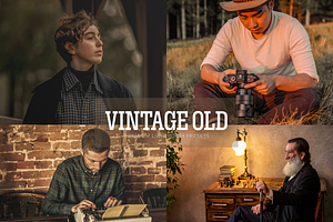 14 Vintage Old Lightroom Presets