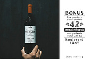 Boulevard - Sans Serif Font, a Sans Serif Font by Struvictory.art (Thumbnail 9 of 10)