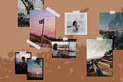 Realistic Moodboard Mockup Kit, a Marketing Template by Artcoast Std. (Thumbnail 4 of 9)