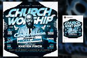 Church Flyer Template, a Flyer Template by RTXdesinger99 (Thumbnail 3 of 3)