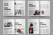 Minimal And Creative Book Layout, a Magazine Template by ContestDesign (Thumbnail 3 of 3)