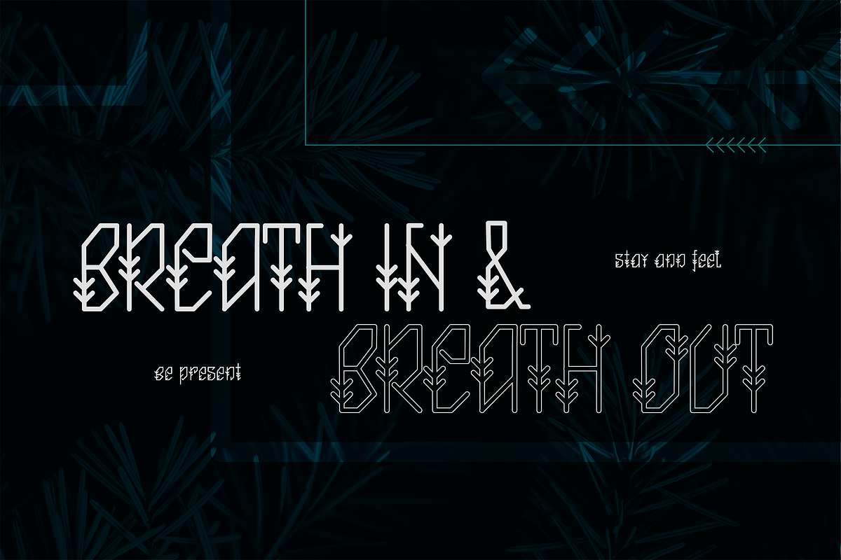 Laima Ethnic Font preview 5