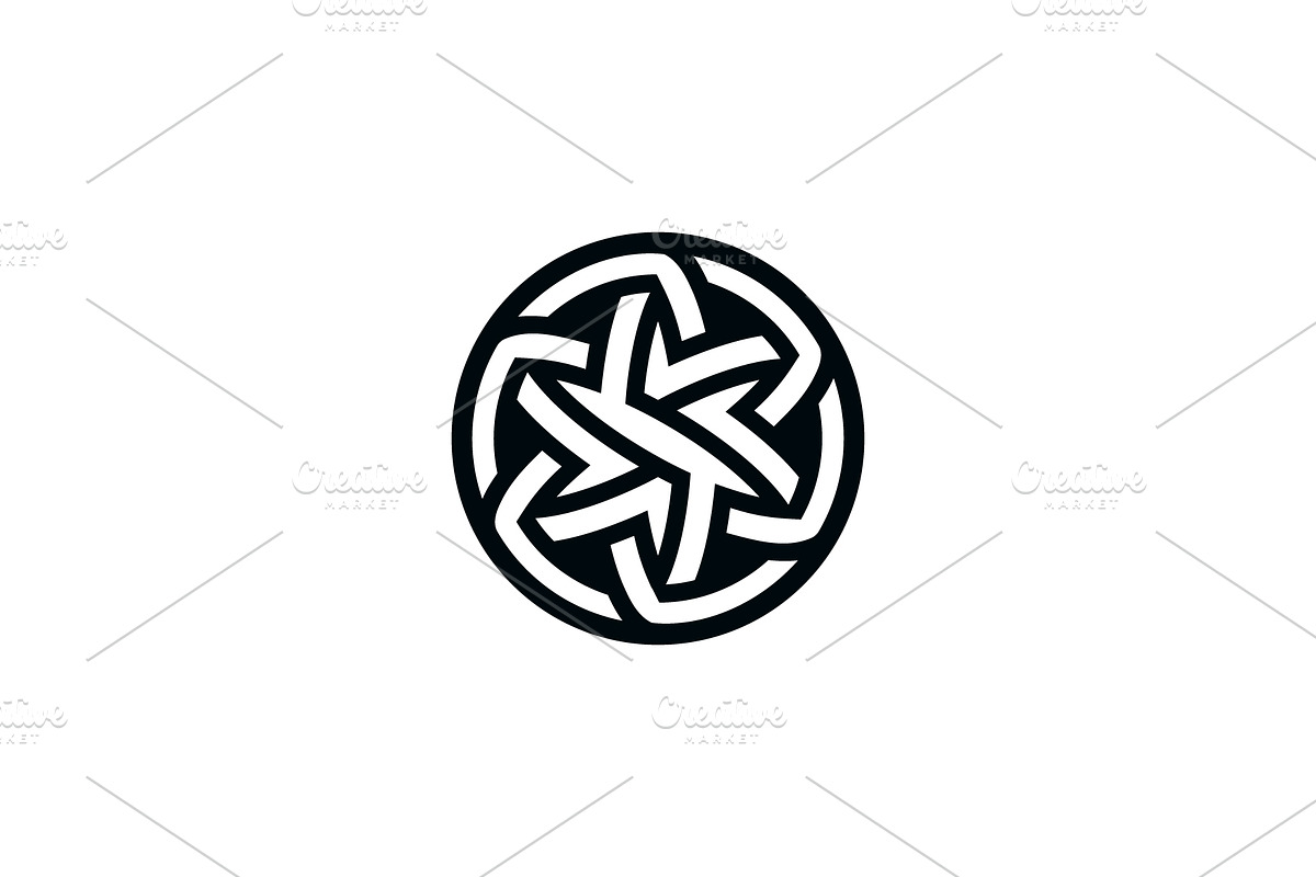 ornamental letter S medal logo, a Branding & Logo Template by Rasagama Studio