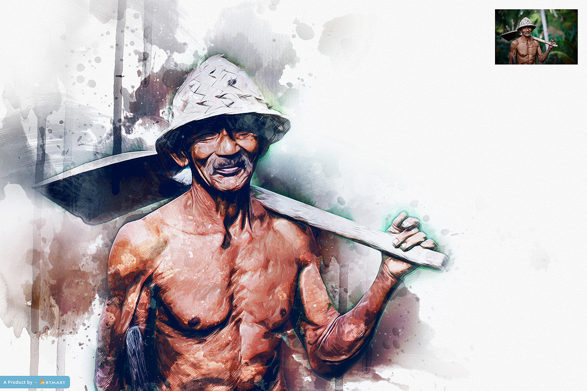Aquarellexign Mixed Art, an Action Add-On by A R T M A R T (Photo 3 of 7)