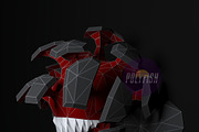DIY Angel Death 3D model template, a Templates & Theme by PolyFish (Thumbnail 4 of 6)