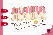 MAMA MOM Design Bundle SVG PNG, an Illustration by Actual Pixel (Thumbnail 10 of 12)