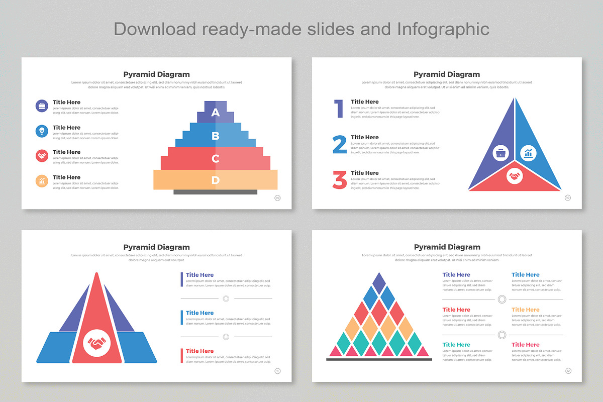 Pyramid Diagram Keynote, a Templates & Theme by Mighty-Slide (Photo 4 of 7)