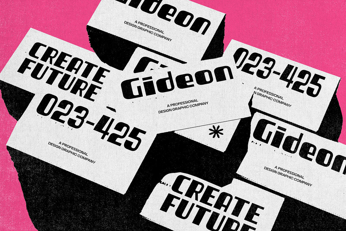 DURDEN — TYPE WITH AN ATTITUDE, a Sans Serif Font by Glowtype (Photo 8 of 10)