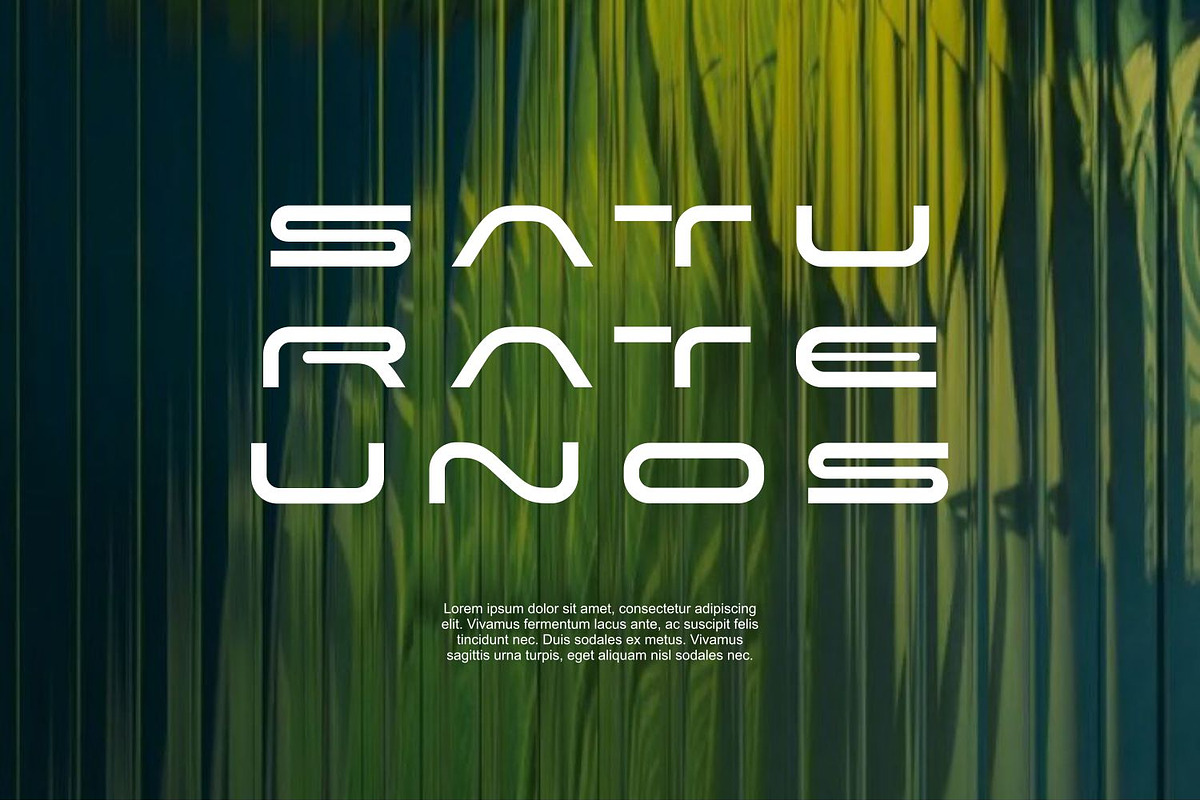 Moren: Futuristic Sleek Stylish Font, a Sans Serif Font by WhymoreArt (Photo 6 of 8)