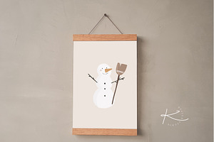 SNOWMAN BUNDLE / Vector Png