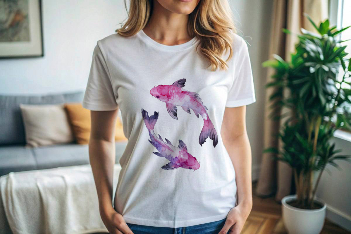 Watercolor Koi Fish, an Animal Illustration by ArtOfSoul (Photo 4 of 6)