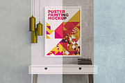 Poster Painting MockUp 002, a Print Template by Traint (Thumbnail 2 of 2)