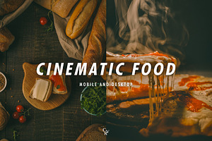 15 Cinematic Food Lightroom Presets, a Preset Add-On by CVR Presets