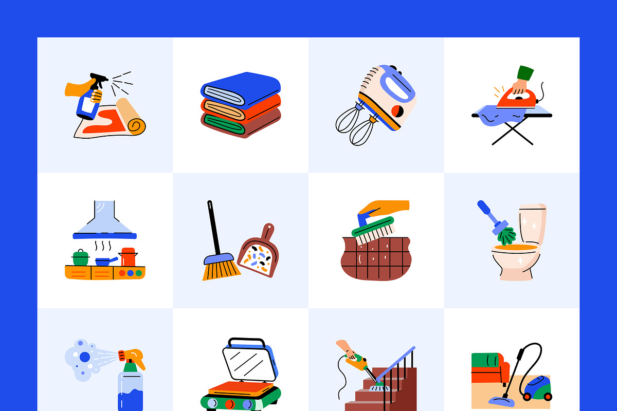 Household and Cleaning, a Duotone Icon by Vectors Market (Photo 9 of 9)