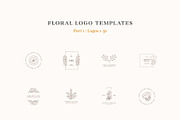 100 Floral Logo Templates, a Branding & Logo Template by AlienValley (Thumbnail 8 of 9)