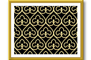 Abstract geometry pattern in Arabian, a Pattern Graphic by RODINA (Thumbnail 2 of 3)