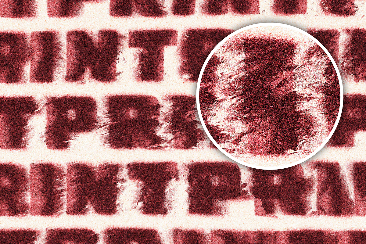 Grunge Misprint Text & Logos Effect, a Mockup by Design Squad (Photo 3 of 7)