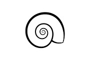 Spiral Seashell SVG Bundle, an Illustration by Gaye Art (Thumbnail 6 of 31)