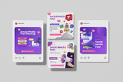 Social Media Instagram Post Mockup, an Advertising Mockup by Graphic Deal (Thumbnail 9 of 15)