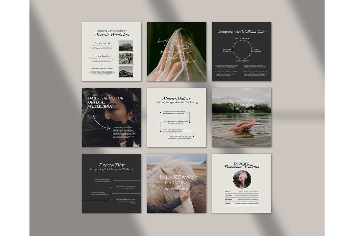 Wellbeing Coach Template - Canva, a Social Media Template by TheTemplateTopia (Photo 5 of 10)