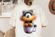 Quirky Cat Funny Kitten Clipart, an Illustration by Designworld (Thumbnail 4 of 5)