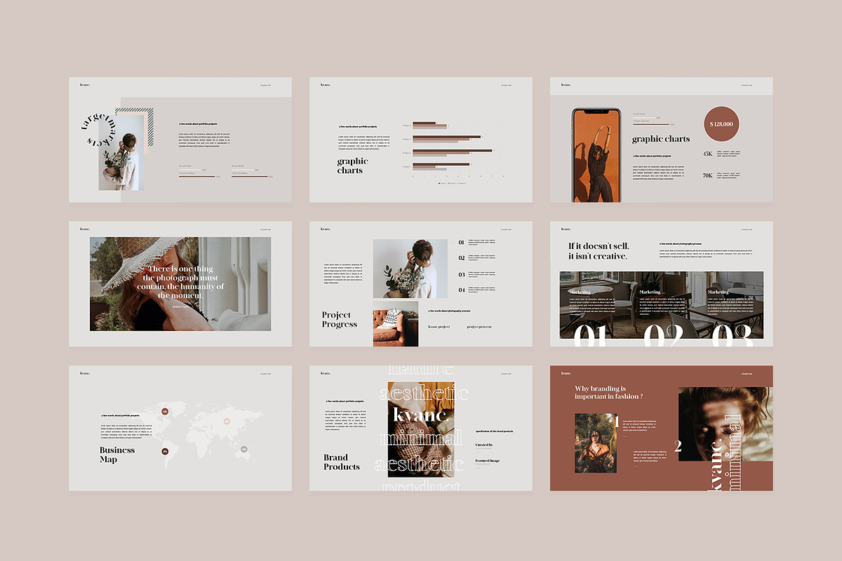 KVANC - Powerpoint Brand Guideline, a Presentation Template by notgreystudio (Photo 12 of 13)