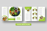 Fast Food Brochure Template, a Brochure Template by pixelcreatx (Thumbnail 1 of 3)