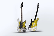 Electric Guitar Mock-Up, a Product Mockup by DesignRushMarket (Thumbnail 1 of 4)