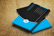 Corporate Business Card CM117, a Business Card Template by annozio (Thumbnail 2 of 4)