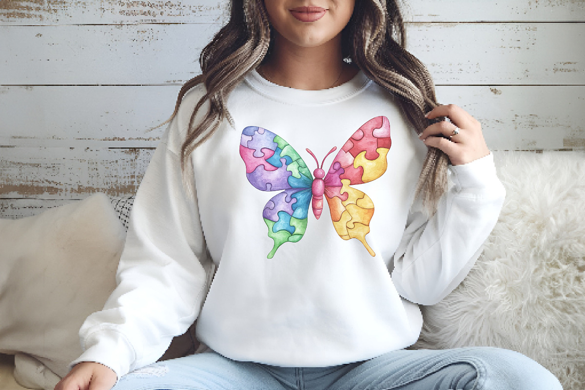 Autism Awareness Day Collection png, an Illustration by Watercolor design (Photo 8 of 9)