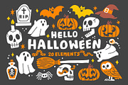Hello Halloween, an Object Graphic by monkik (Thumbnail 1 of 4)
