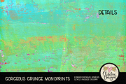 Gorgeous Grunge Monoprint Background, a Texture Graphic by Clikchic Designs (Thumbnail 4 of 5)