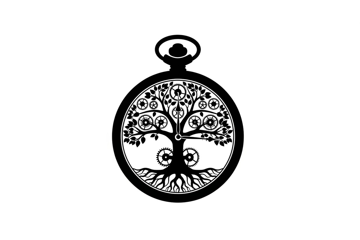 Steampunk Tree of Life Symbol Bundle, an Illustration by yasushie (Photo 17 of 31)