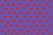 9 Seamless strawberry pattern swatch, a Pattern Graphic by Salty Lunch (Thumbnail 7 of 10)