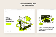 Triksy MinimaI Illustrations, an Empty State Illustration by Welovegraphics (Thumbnail 3 of 7)