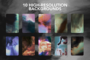 Space Pro Galaxy Brushes, a Brush Add-On by JujuArts (Thumbnail 3 of 5)
