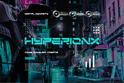 MOREXIN - Futuristic Cyberpunk Font, a Font by Vroz Studio (Thumbnail 5 of 7)