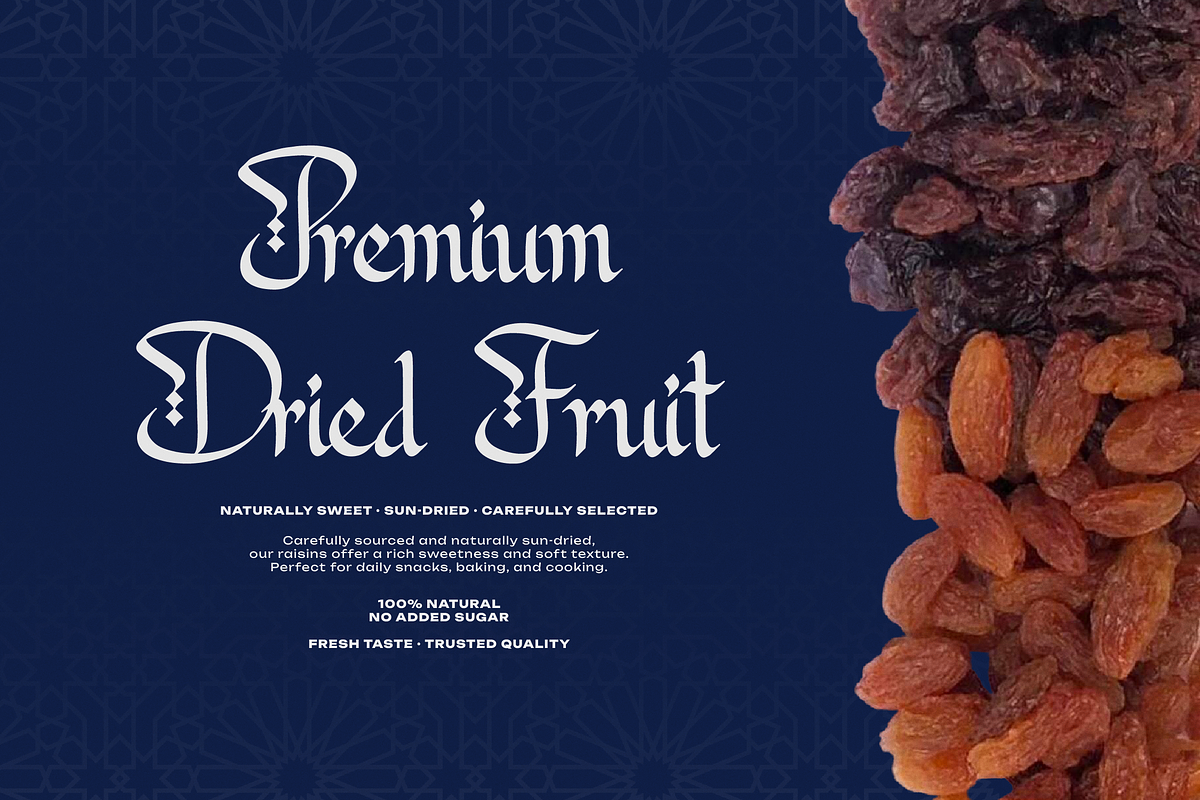 Ballaghi | Arabic Typeface, a Script Font by Denustudios (Photo 4 of 12)