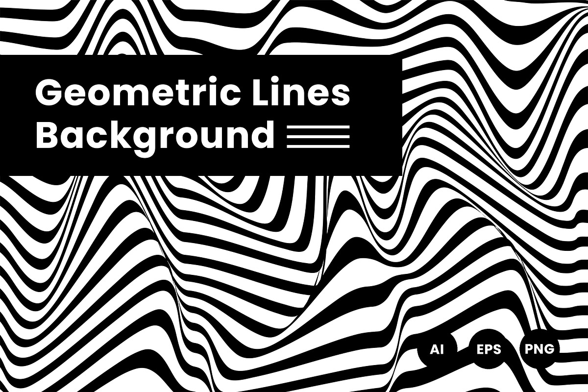Geometric Lines Background, a Texture Graphic by Noires (Photo 1 of 6)