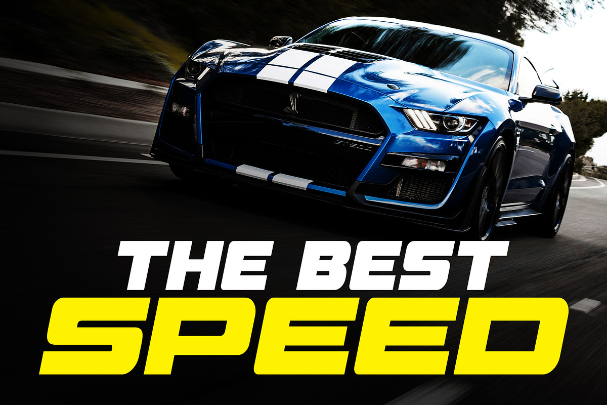 Racing Sport Display Typeface, a Font by Multype Studio (Photo 2 of 6)