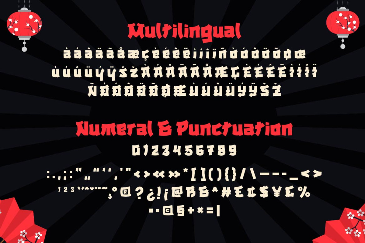 DASEGO - Japanese style font, a Font by twinstd (Photo 9 of 10)