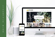 Amada - Travel & Lifestyle Blog, a WordPress Template by EasyBlog Themes (Thumbnail 2 of 4)