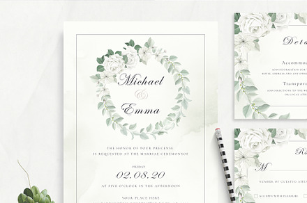 Wedding Invitation Suite