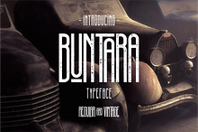 Buntara Typeface
